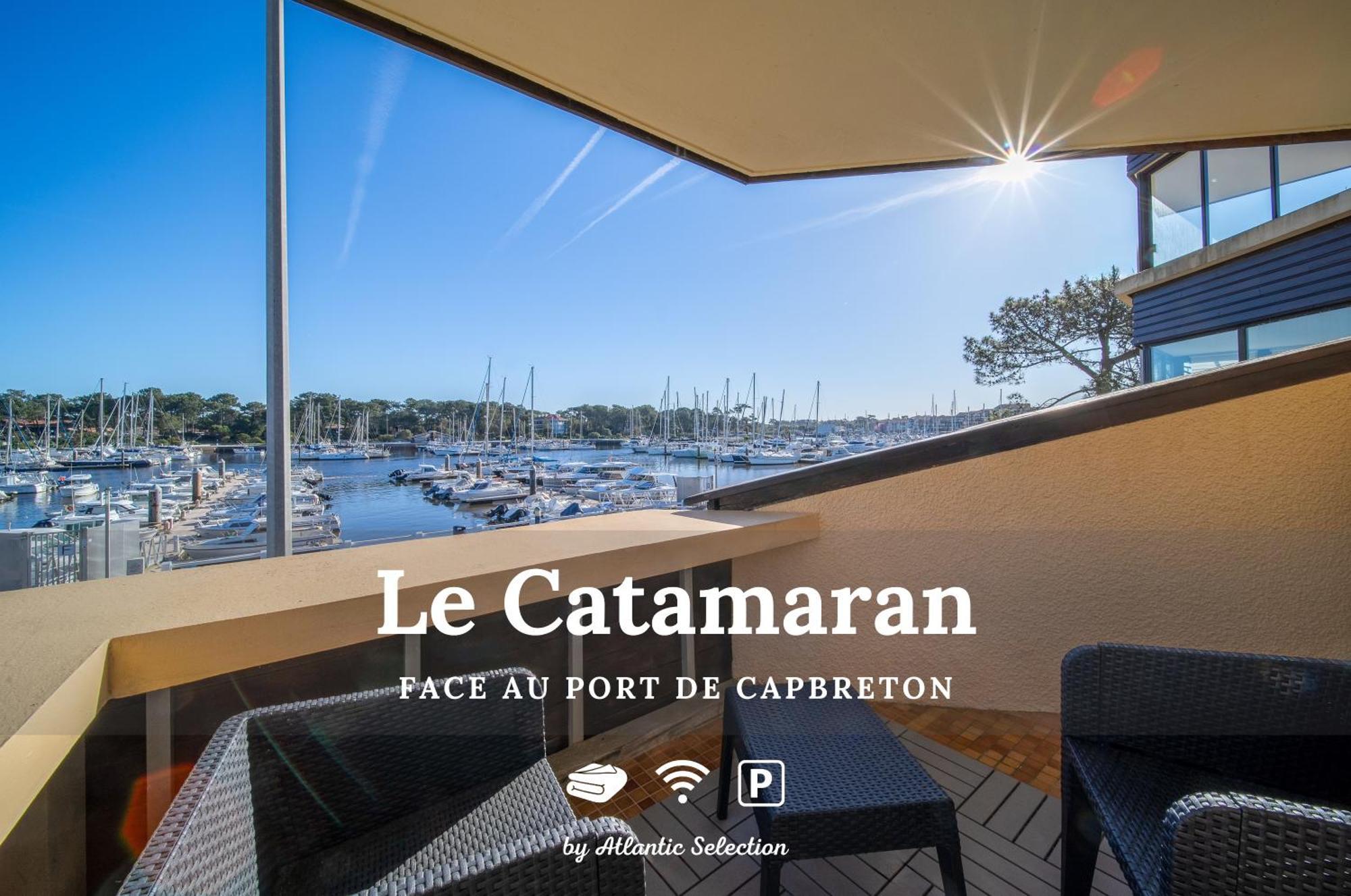 Atlantic Selection - Le Catamaran - Face Au Port Apartment Capbreton Exterior photo